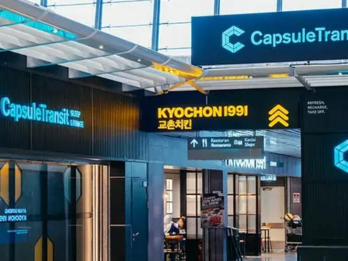 Capsule Transit Sleep Lounge